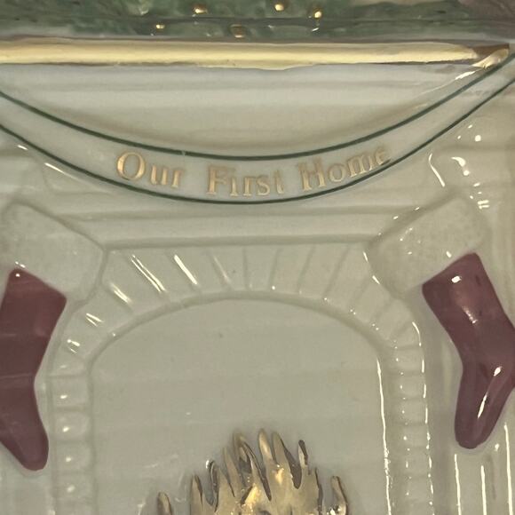 Spode Christmas Tree Ornament Fireplace Our First Home 2015 - Picture 3 of 6